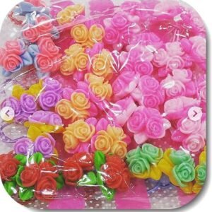 Gul Figurlu Cocuk Lastik Toka 20 Cift 5930mp