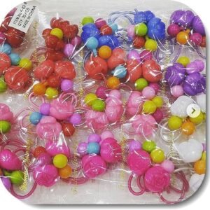 Gul Figurlu Cocuk Lastik Toka 20 Cift 5920mp