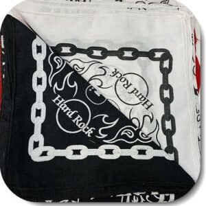 Hard Rock Baskili Sac Bandana 12 Adet 3776an