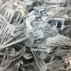 İmalattan Toptan 5 cm Beyaz Çıtçıt Toka 50 Adet 2153mp