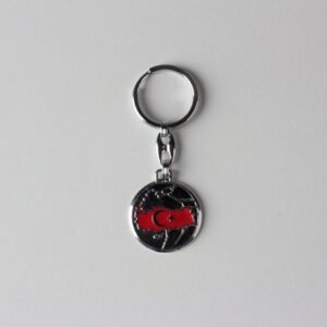 İmalattan Toptan Metal Bayrak Anahtarlık 12 Adet 189mp