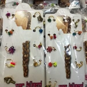 İmalattan Toptan Saç Küpesi 12 Kart 2580mp