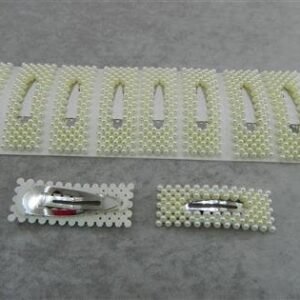 İncili Çıtçıt Toka 10 Adet 3181mp