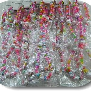 Incili Cocuk Kolye Bileklik Set 12 Adet 6961mp