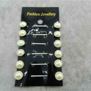 İncili Eşarp İğnesi 12 Adet 2010mp