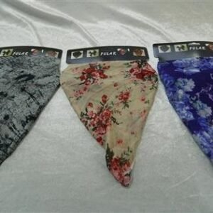 Karışık Desenli Kare Fular 45*45 cm 12 Adet 2282mp