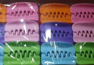 Karışık Renk Büyük Boy Mandal Toka 12 Adet 3645mp