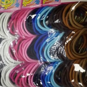 Karışık Renk Lastik Toka 12 Kart 144 Adet 3993mp