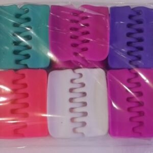 Karışık Renk Orta Boy Mandal Toka 12 Adet 3674mp