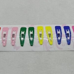 Karisik Renkli 4.5 cm Celik Citcit Toka 12 Adet 5132mp