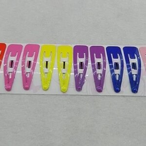 Karisik Renkli 5.5 cm Celik Citcit Toka 12 Adet 5130mp