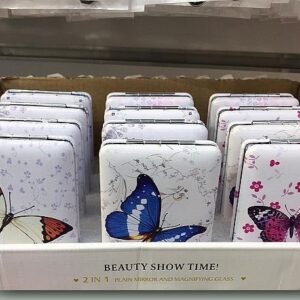 Kelebek Baskili Celik El Aynasi 12 Adet 5627mp