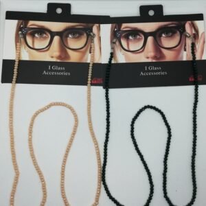 Kristal Boncuklu Gozluk Zinciri 4 Adet 3980on