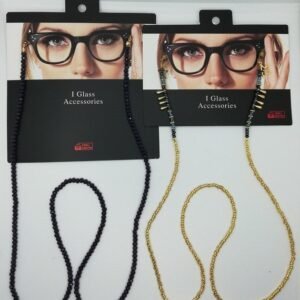 Kristal Boncuklu Gozluk Zinciri 4 Adet 3979on