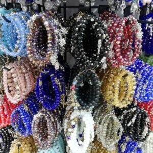 Kristal Taşlı Bileklik 12 Adet 2935mp