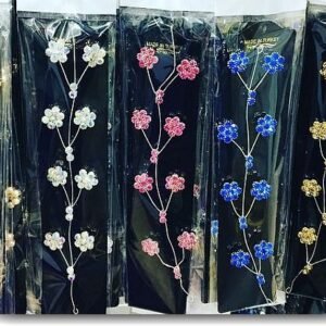 Kristal Tasli Sac Aksesuar 5 Adet 2912vt