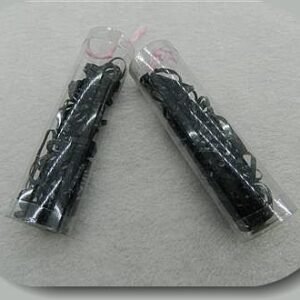 Kucuk Boy Siyah Perma Lastik Toka 12 Tup 5856mp