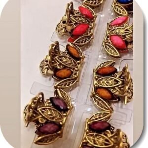 Kucuk Boy Tasli Mandal Toka 12 Adet 7161mp