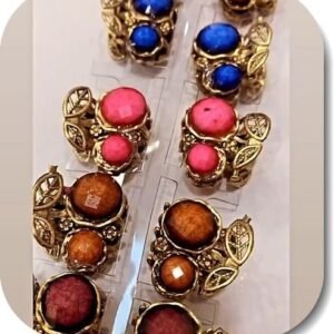 Kucuk Boy Tasli Mandal Toka 12 Adet 7162mp