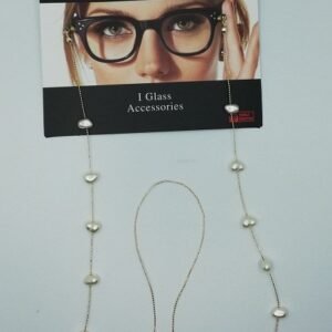 Lak Kaplama Incili Gozluk Zinciri 4 Adet 3978on