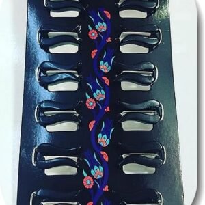 Lale Esarp Sal Klipsi 12 Adet 2904vt