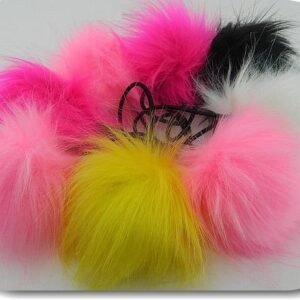 Lastikli Ponpon Toka 20 Adet 4204tb