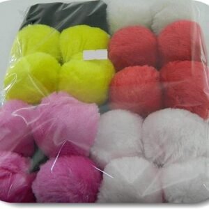 Lastikli Ponpon Toka 20 Adet 4203tb