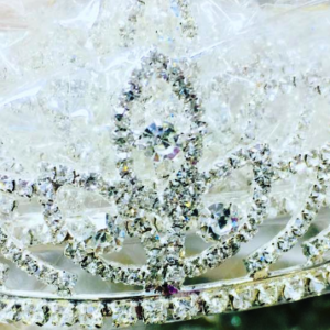 Lüks Kristal Taşlı Gelin Tacı 2872mp