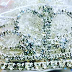 Lüks Kristal Taşlı Gelin Tacı 2877mp