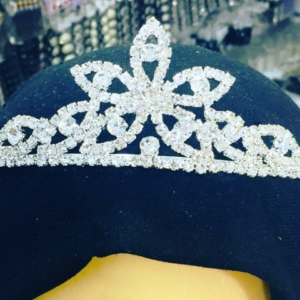 Lüks Kristal Taşlı Gelin Tacı 2881mp