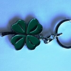 Metal 4 Yapraklı Yonca Anahtarlık 12 Adet 350mp