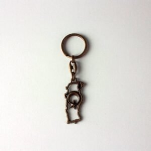 Metal Ay Yıldız Türkiye Anahtarlık 12 Adet 428mp