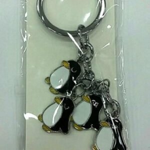 Metal Çoklu Penguen Salkım Anahtarlık 278mp