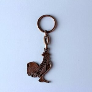 Metal Denizli Horozu Anahtarlık 12 Adet 456mp