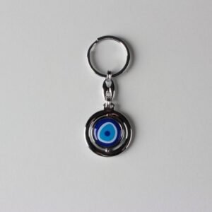 Metal Dönerli Nazar Anahtarlık 12 Adet 311mp