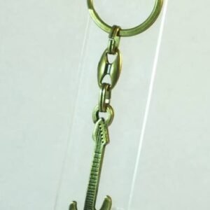 Metal Gitar Anahtarlık 12 Adet 9596as