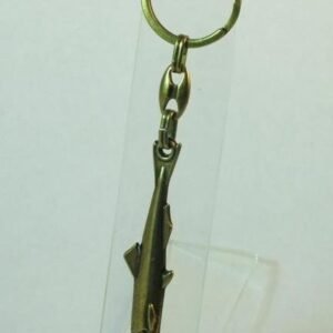 Metal Hamsi Balığı Anahtarlık 12 Adet 9610as