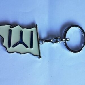 Metal IYI Bayrak Anahtarlık 12 Adet 378mp