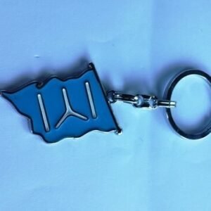 Metal IYI Bayrak Anahtarlık 12 Adet 361mp