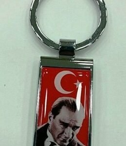 Metal İmzalı Atatürk Anahtarlık 2963mp