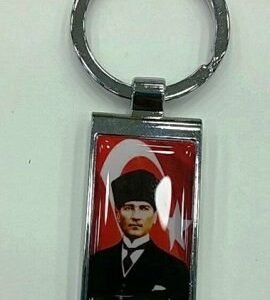 Metal Kalpaklı Atatürk Anahtarlık 2962mp