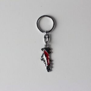 Metal Kırmızı Beyaz Krampon Taraftar Anahtarlık 12 Adet 341mp