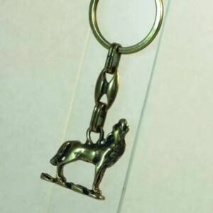 Metal Kurt Anahtarlık 12 Adet 9594as