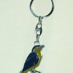 Metal Mineli Sarı Lacivert Kanarya Anahtarlık 12 Adet 9618as