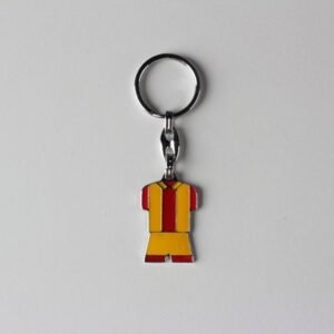 Metal Sarı Kırmızı Taraftar Anahtarlık 12 Adet 315mp