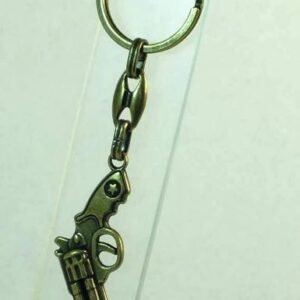 Metal Silah Tabanca Anahtarlık 12 Adet 9595as