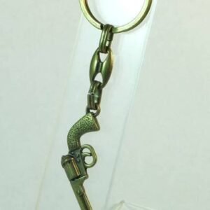 Metal Silah Tabanca Anahtarlık 12 Adet 9593as