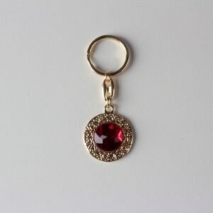 Metal Taşlı Anahtarlık 12 Adet 309mp