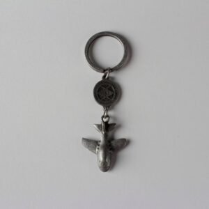 Metal Uçak Anahtarlık 12 Adet 402mp