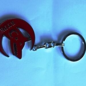 Metal Uygur Türk Kurt Anahtarlık 12 Adet 359mp
